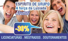 ALUMNI // CONDIÇÕES ESPECIAIS PARA OS ANTIGOS ESTUDANTES E SEUS FAMILIARES