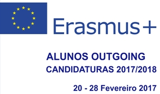 ERASMUS+: ESTUDANTES OUT 2017/2018