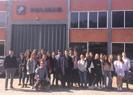 ESTUDANTES DE MARKETING E DE GESTO VISITAM A POLIBAG