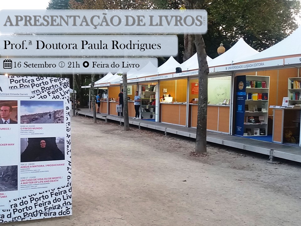 APRESENTAO DE LIVROS E SESSO DE AUTGRAFOS COM A DOUTORA PAULA RODRIGUES	