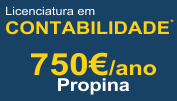 CURSO DE CONTABILIDADE COM PROPINA ANUAL DE 750