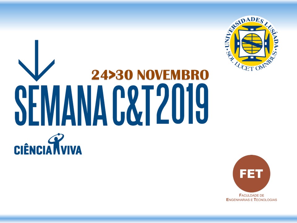 SEMANA DA CINCIA E TECNOLOGIA 2019