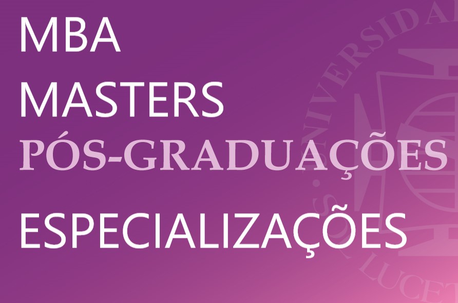 MBA, MASTERS, PÓS-GRADUAÇÕES, ESPECIALIZAÇÕES 2020/2021
