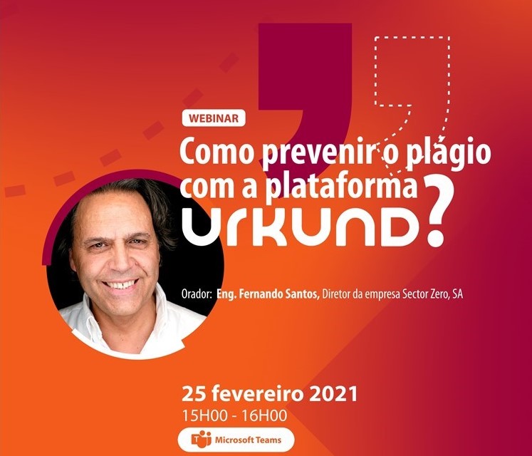 WEBINAR: COMO PREVENIR O PLGIO COM A PLATAFORMA URKUND? 