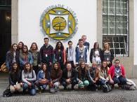 ALUNOS DA FORAVE E DA ESCOLA SAINT PIERRE-NOTRE DAME DE FRANCE-SAINTE MARIA DE ABBEVILLE NA LUSADA