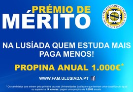NA LUSÍADA QUEM ESTUDA MAIS PAGA MENOS!