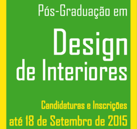 FAA | PÓS-GRADUAÇÃO EM DESIGN DE INTERIORES