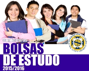 CANDIDATURAS - BOLSAS DE ESTUDO - 2015/2016