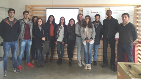 ESTUDANTES DE DESIGN VISITARAM O INEGI