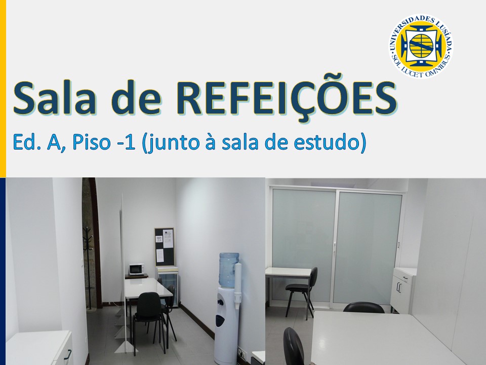 NOVO ESPAO DE ALIMENTAO - SALA DE REFEIES