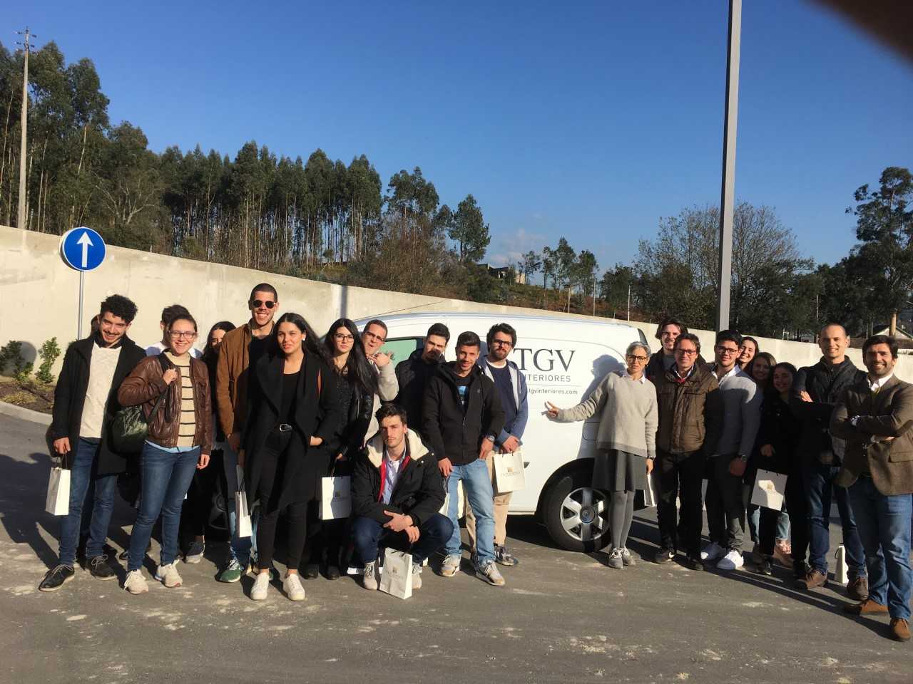 VISITA DE ESTUDO DA LICENCIATURA EM DESIGN
