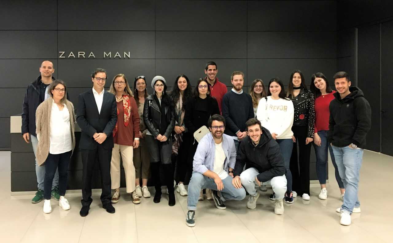 ESTUDANTES DE DESIGN VISITARAM GRUPO INDITEX