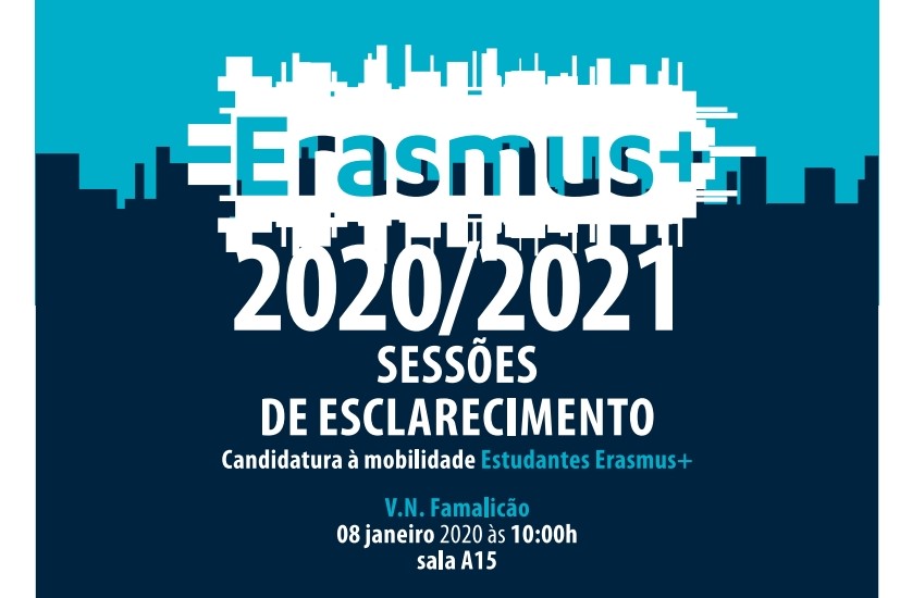 SESSÕES ESCLARECIMENTO ERASMUS+ 2020/2021