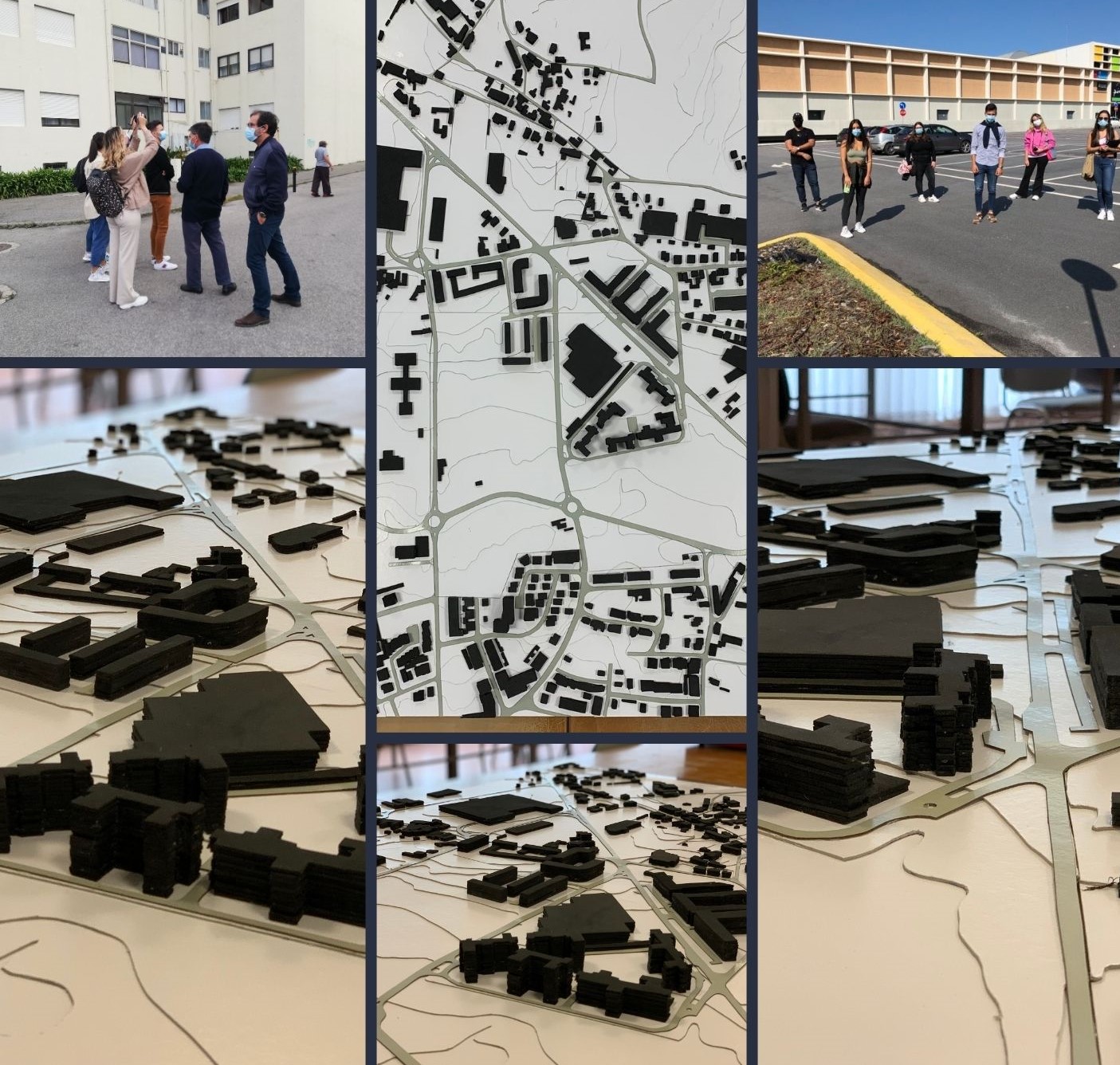 ESTUDANTES DE ARQUITETURA APRESENTAM MAQUETE DE ESTUDO 