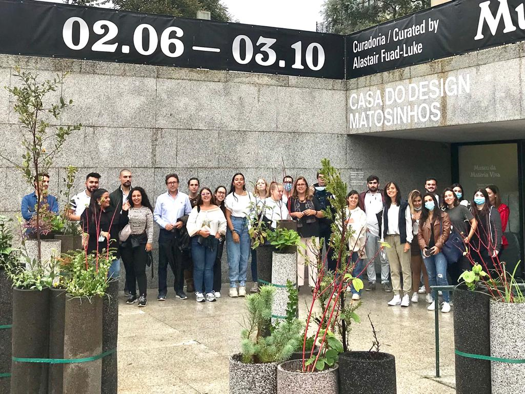 Estudantes de Design visitam o Museu da