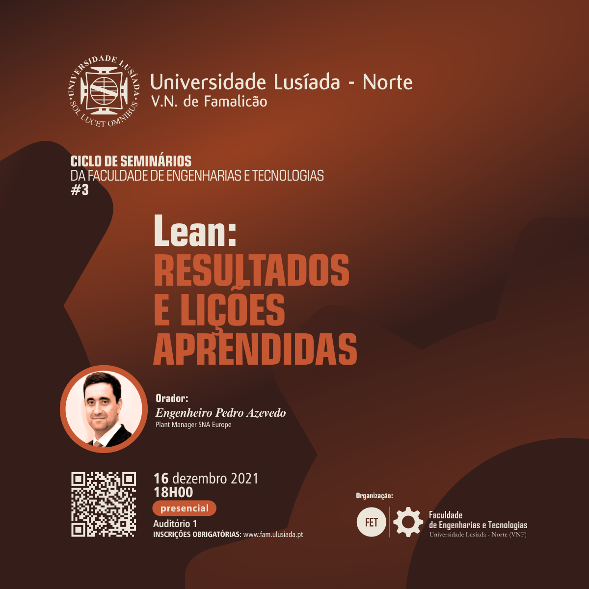Ciclo de Seminários da FET | #3 Seminário: