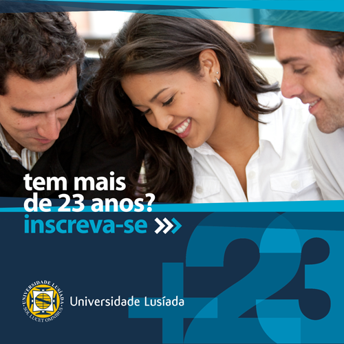 Inscries para maiores de 23 anos