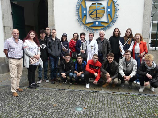 Delegao da Romnia visitou os Laboratrios de Engenharia da Universidade Lusada