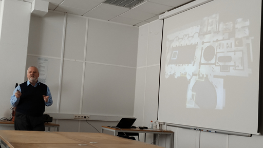 Aula aberta sobre museologia de sítios arqueológicos