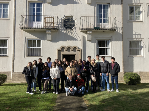Visita de Estudo com estudantes do 2 ano Mestrado Integrado em Arquitetura.