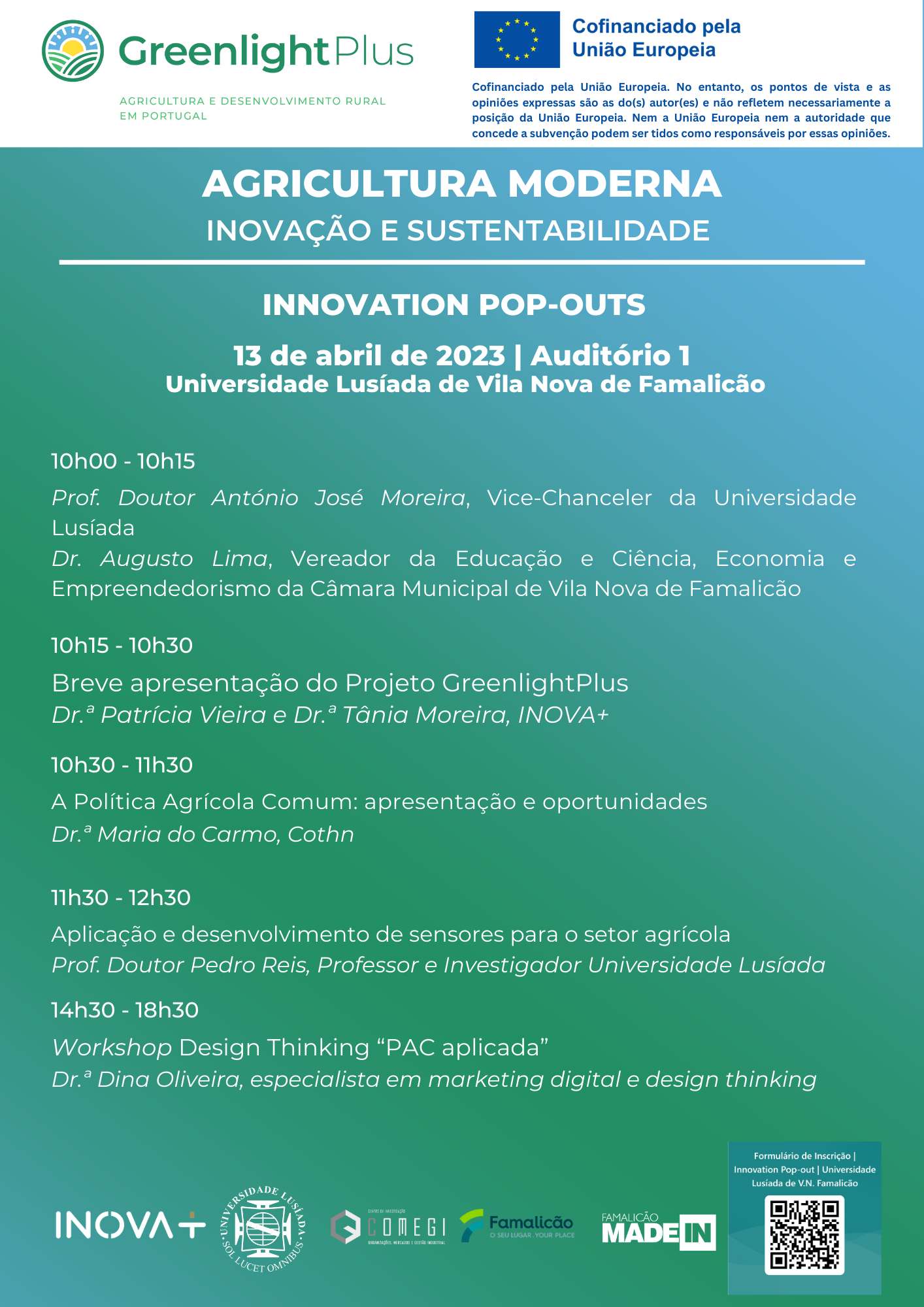 Seminário: Agricultura Moderna, Inovação e Sustentabilidade