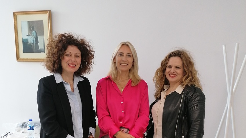 Universidade Lusíada recebeu, em regime de Staff Mobility for Training, as Dras. Maria Tsakopiakou e Aikaterini Goula, da Grécia