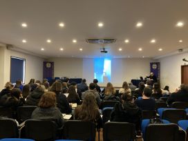 Arquiteto António Belém Lima interveio para estudantes de Arquitetura