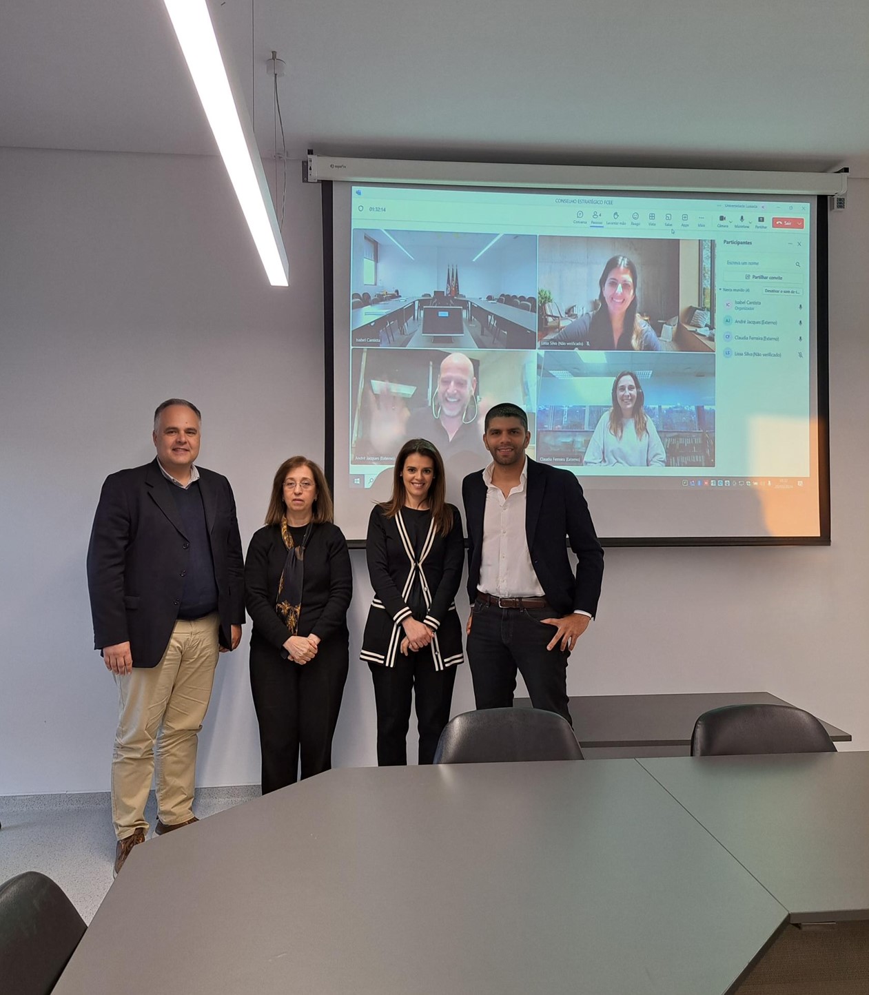 Reunião Conselho Estratégico da Faculdade de Ciências da Economia e da Empresa