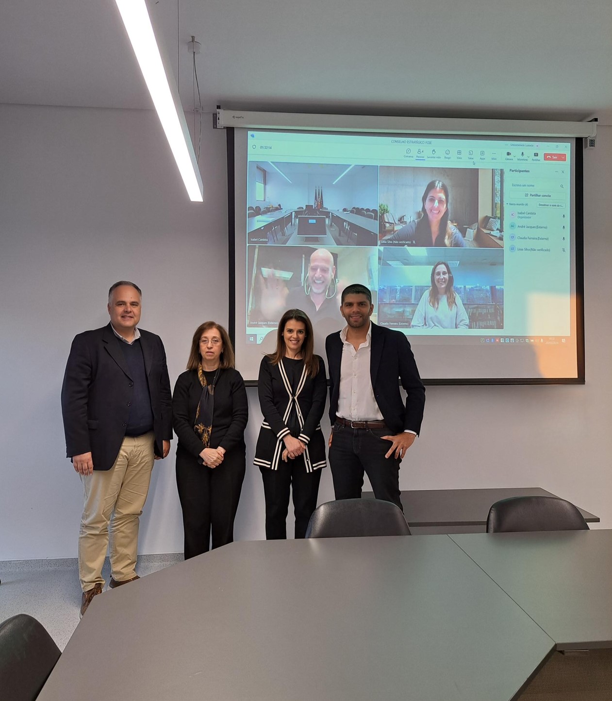 Reunio Conselho Estratgico da Faculdade de Cincias da Economia e da Empresa 