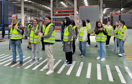 Estudantes de Design visitam a REVIGRÉS