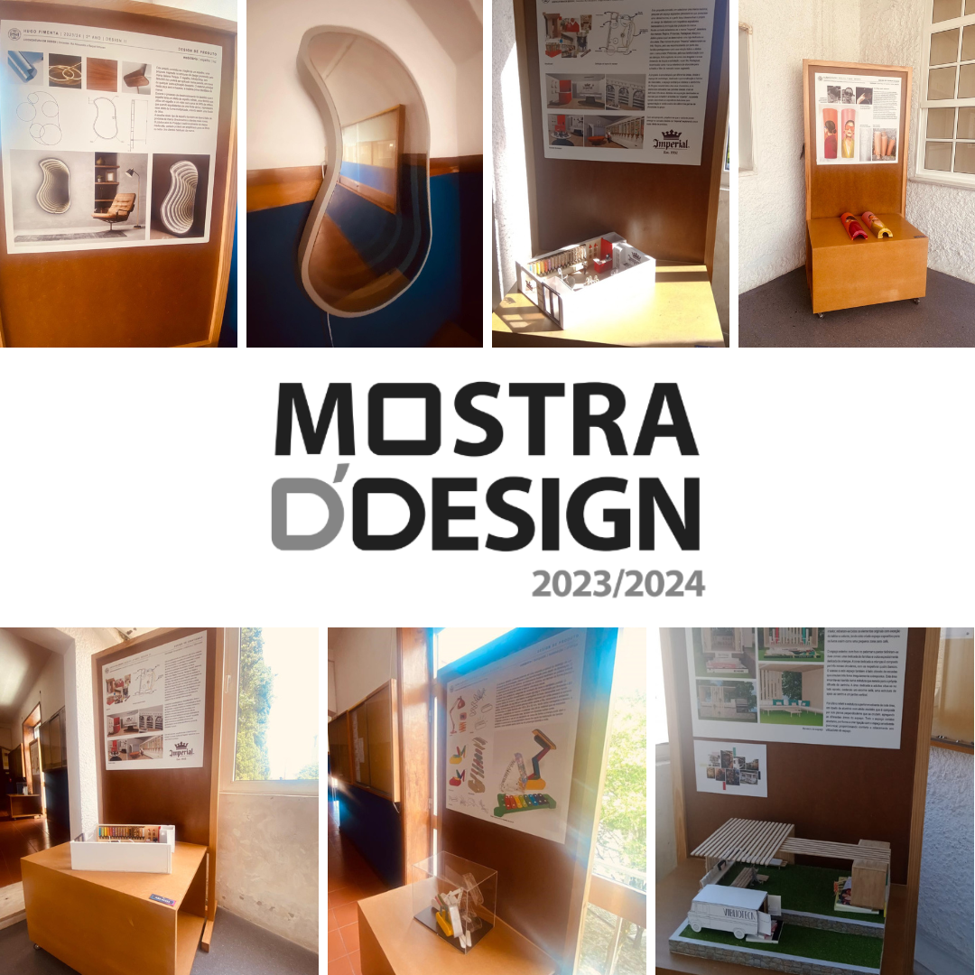 Design em perspectiva: exposição de projetos