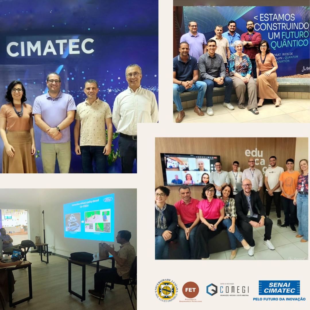Professor Pedro Reis Gomes apresenta projetos VR para a Reabilitação Física no Centro Universitário SENAI-CIMATEC