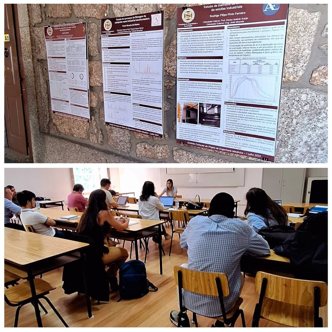 Finalistas das Licenciaturas em Engenharia apresentam projetos finais de curso