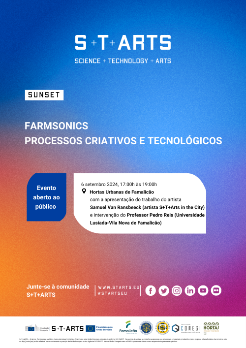 Workshop Farmsonics: processos criativos e tecnológicos