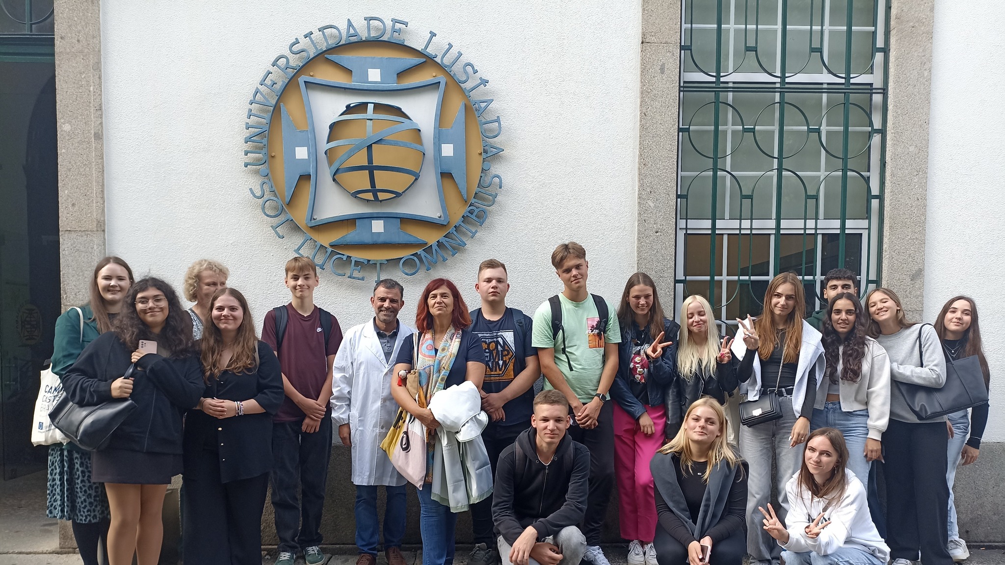 Alunos e Professores da Letónia visitam a Universidade