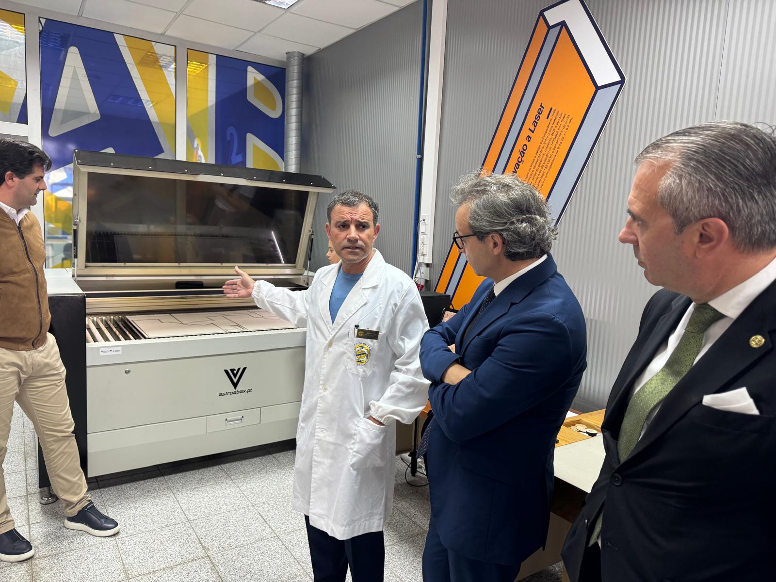 Universidade recebe visita do Vereador da Câmara Municipal de Famalicão para fortalecer parcerias académicas