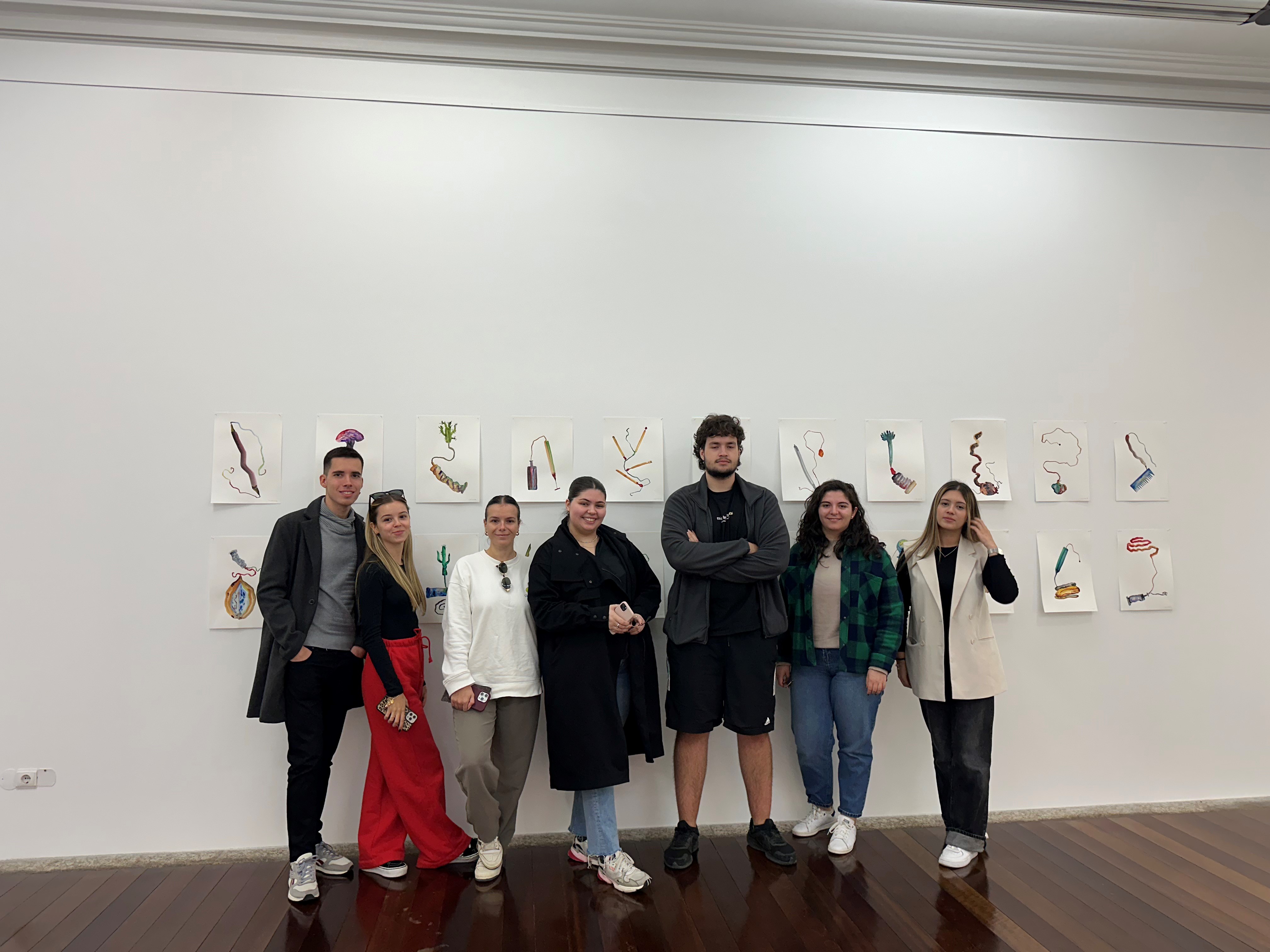 Estudantes de Design inspiram-se na exposição “Sonetário” de Pedro Proença