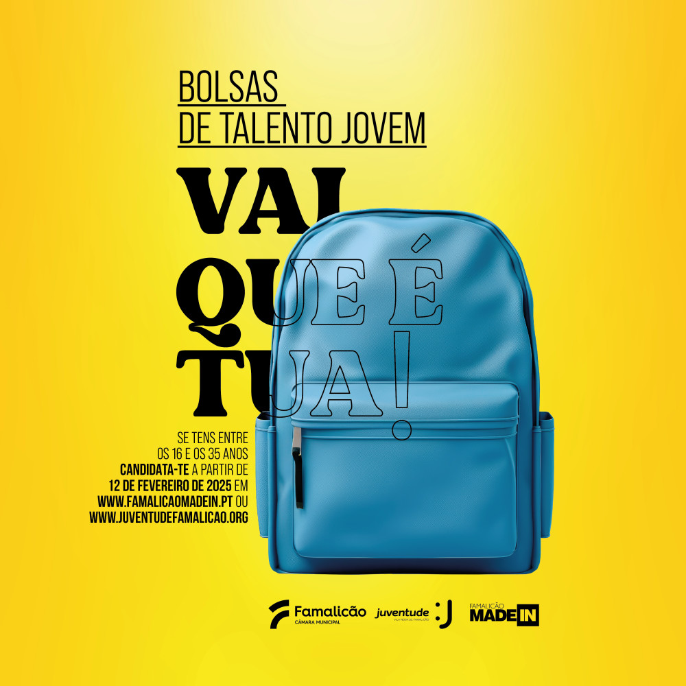 Abertas candidaturas às Bolsas de Talento Jovem em Famalicão