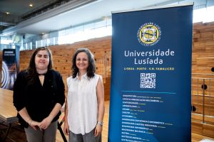 Professoras Ana Cecília Ribeiro e Ana Cristina Ferreira no “Engenheiras por um Dia”
