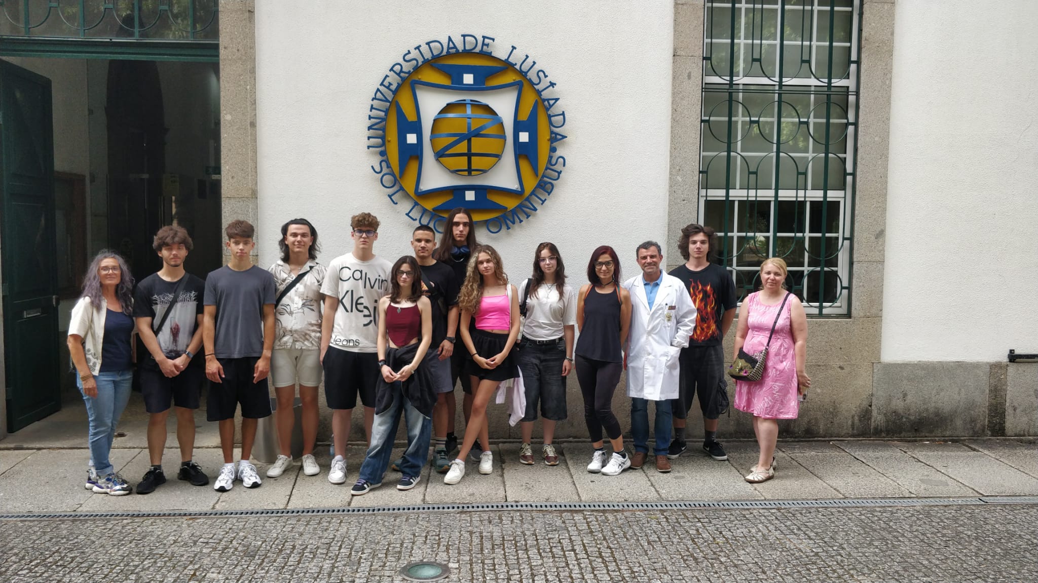  Alunos do ensino secundrio da Bulgria visitam a Universidade e os seus Laboratrios