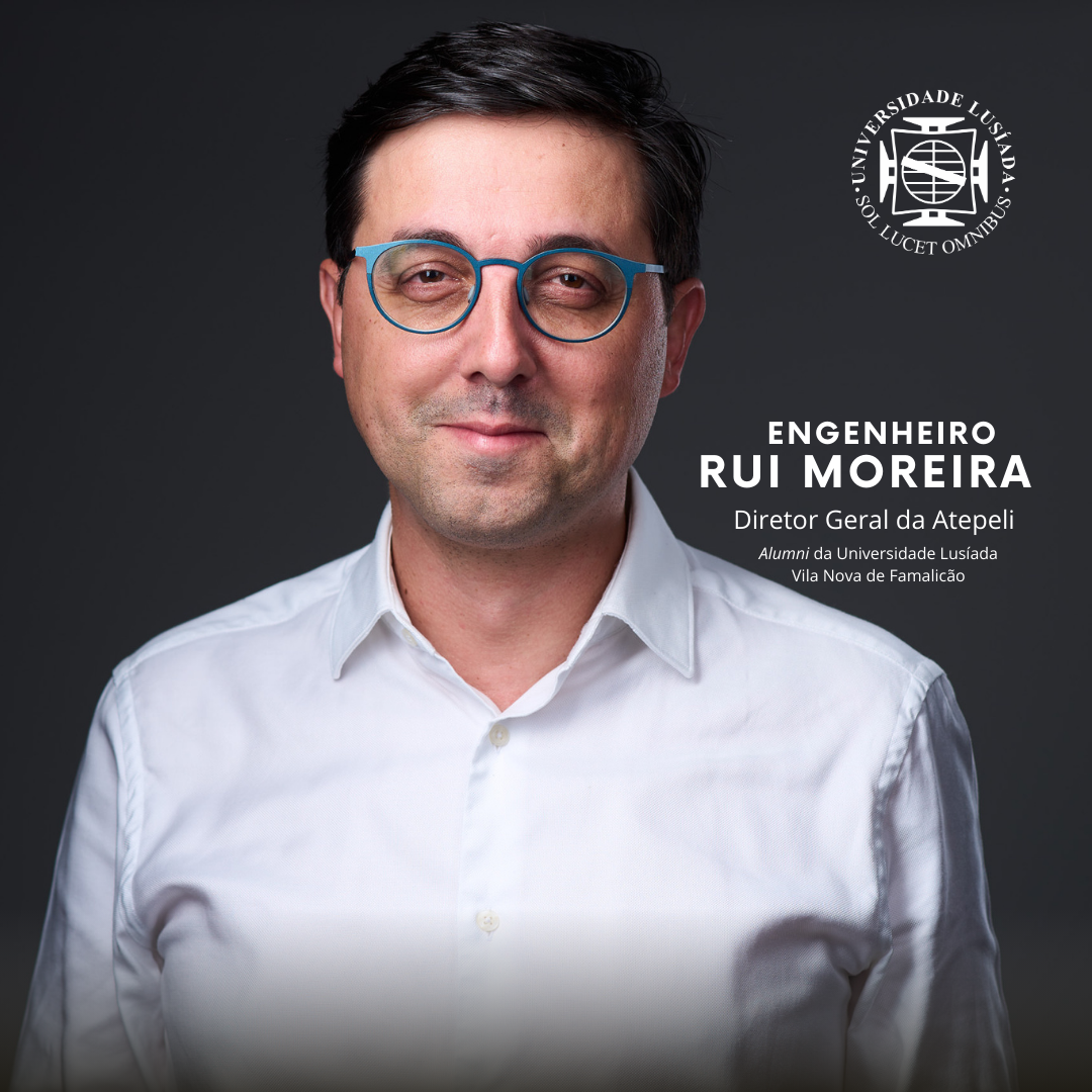 Engenheiro Rui Moreira, Diretor-Geral da Atepeli e Alumni intervém para os Novos Estudantes