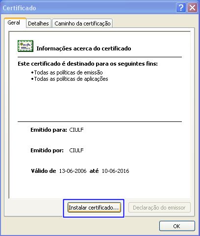 Certificado